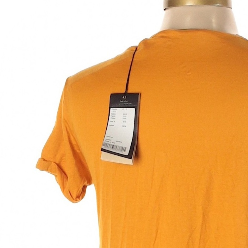 Piazza Sempione Orange Casual Dress with Necklace - Picture 4 of 14